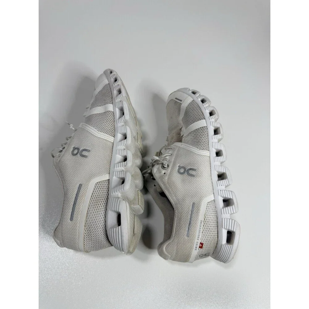 On Cloud 6 Shoes Womens Size 7 Sand /white  CloudTec Running Sneakers Athletic - Picture 9 of 10